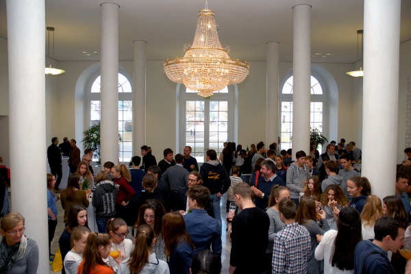 Empfang in Neuen Schloss in Stuttgart