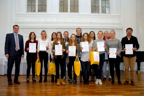 Schulen Seelbach – Handball WK III2 Mädchen – 1. Platz Bodensee-Schulcup