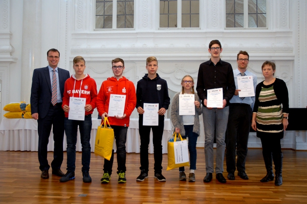 Staatliche Schule für Sehbehinderte Waldkirch – Skilanglauf Sehbehinderte –  1. Platz