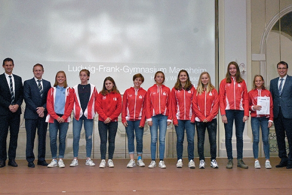 Ludwig-Frank-Gymnasium Mannheim – Hockey WK III Mädchen – 3. Platz Bundesfinale