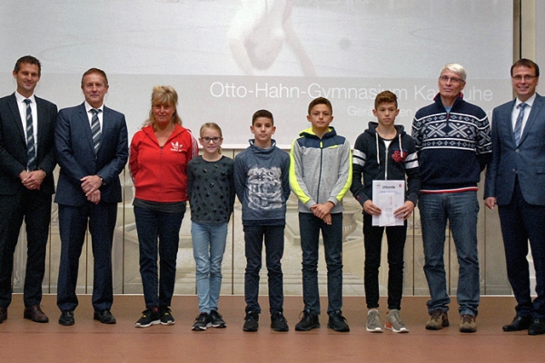 Otto-Hahn-Gymnasium Karlsruhe – Gerätturnen WK IV Jungen  – 1. Platz Bundesfinale