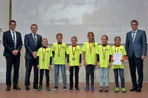 Regionalteam Schwaben – Skisprung WK IV Gemischt – 1. Platz Bundesfinale