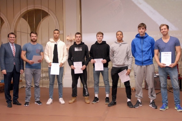 Geschwister-Scholl-Schule Tübingen – Basketball WK II Jungen – 3. Platz Bundesfinale